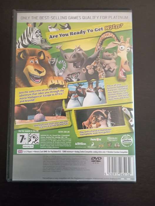 Madagascar: Escape 2 Africa [PS2]